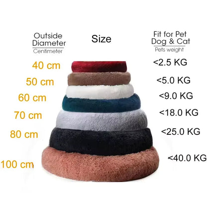 Donut Plush Pet Bed