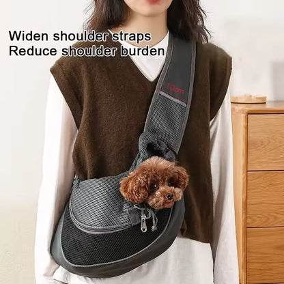 Pet Sling Carrier Crossbody Travel Bag