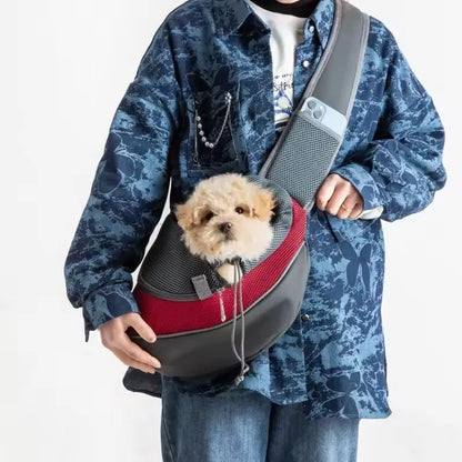 Pet Sling Carrier Crossbody Travel Bag