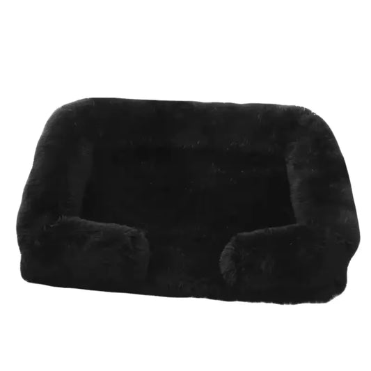 Plush Rectangular Pet Bed